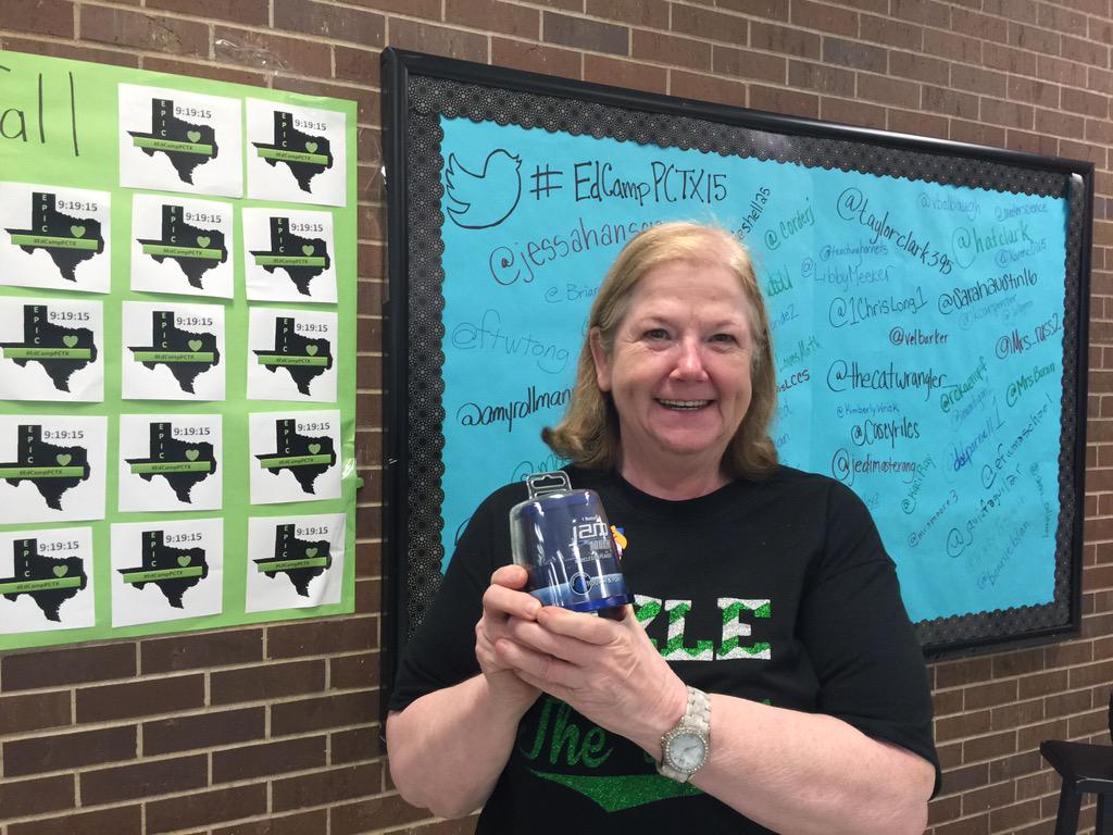 A few of our prize winners! #edcamppctx15