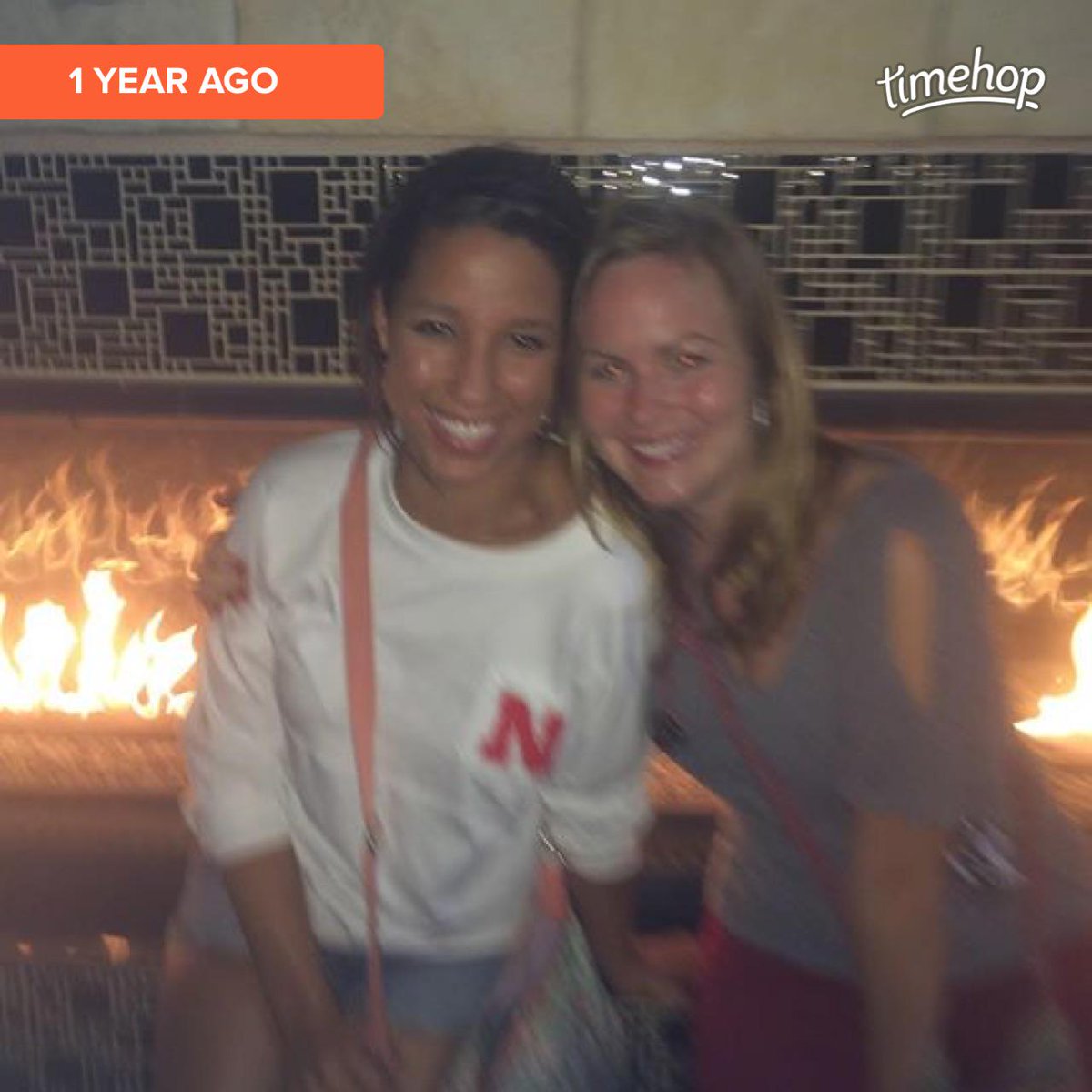 ShaylaKelly's tweet photo. So many memories last summer with this babe! And now she's getting married!!! @katefitz77  http://t.co/DDkQiojmGp http://t.co/guZs69jDyJ