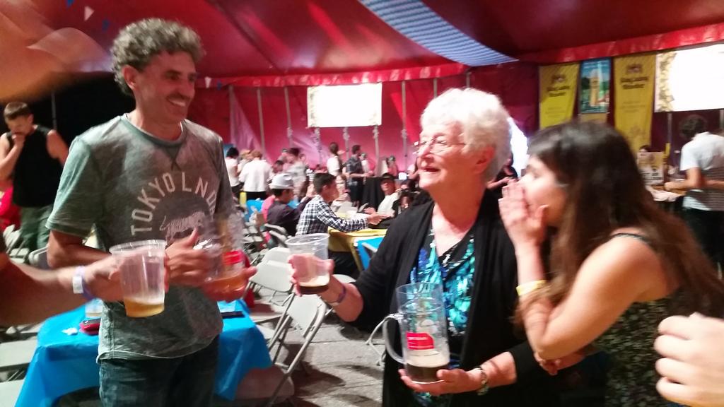 GentlyJenn's tweet photo. Ok...someone's grandma played flip cup with us and her team won. #TOKT15 http://t.co/ybDKsr93GR