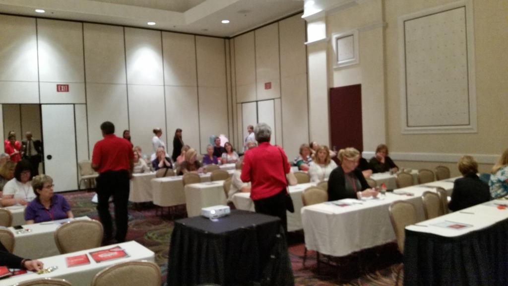 SandiKolb's tweet photo. Ready to start our meeting. http://t.co/Jn3lMtxmui