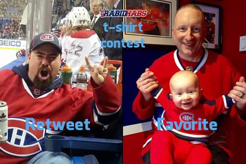 rabidhabs's tweet photo. ***Concours RHM T-Shirt Contest - Round 2***

Who's rocking their Habs gear the best?
RT = Marc,  FAV= Trevor http://t.co/vdIFJizjv0