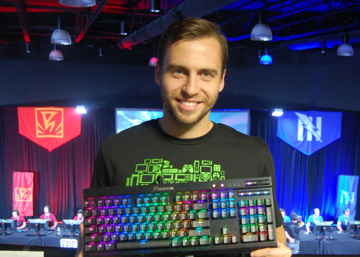 CORSAIR's tweet image. We just gave away two K70's w/ @utgame! Watch the stream and tweet the hashtag #UTCTF to win! bit.ly/1KpJCgO