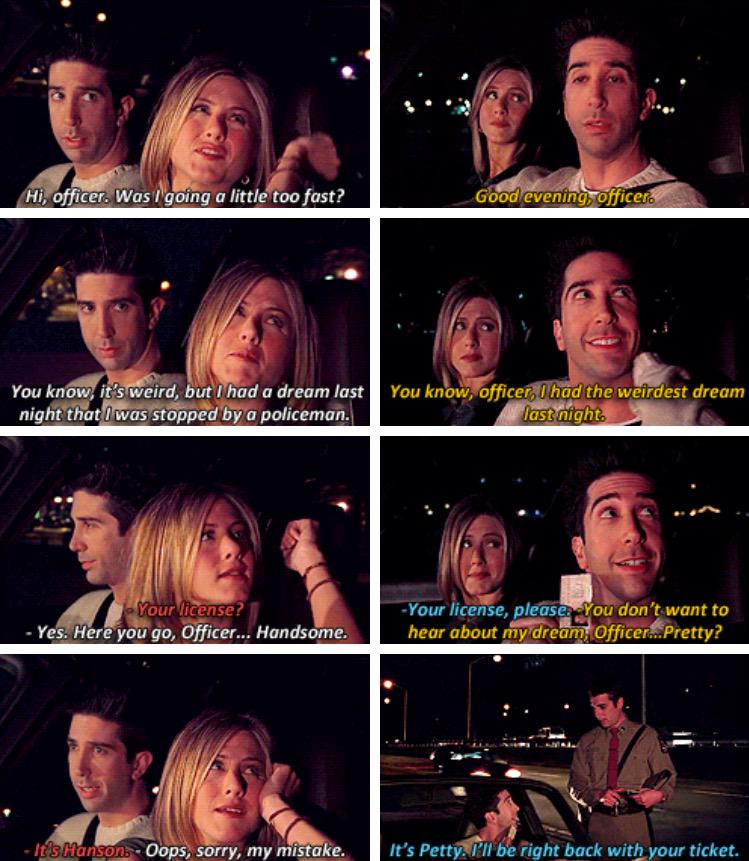 HookedonFriends's tweet photo. Rachel vs Ross flirting 😂 http://t.co/qZuNvoMSeM