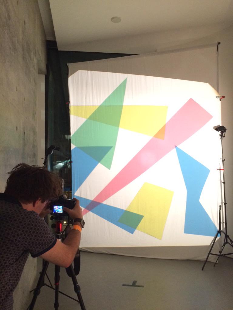 TownerGallery's tweet photo. Our #abstract photobooth is all set for #clubabstract http://t.co/X9AOBKuwcg