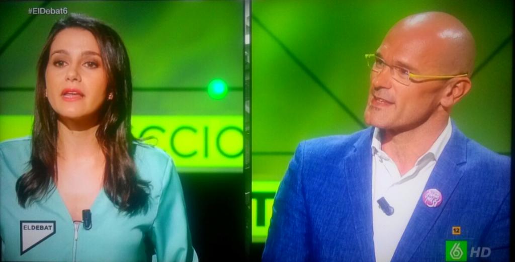 <a href="/InesArrimadas/">Inés Arrimadas</a> dando un baño de realidad a Romeva, poniendo nervioso a Albiol... Hay Presidenta #ElDebat6