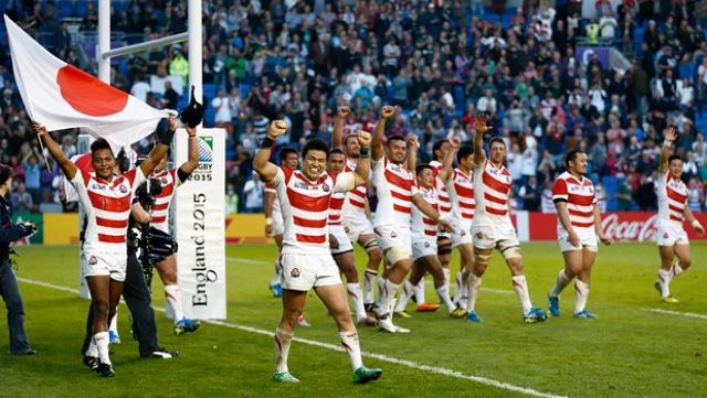 AndyBurt2012's tweet photo. Biggest upset in #RWC history? Nup, biggest upset in sport history. #RWC2015 #SAFvJAP http://t.co/fcwf1DTFwq