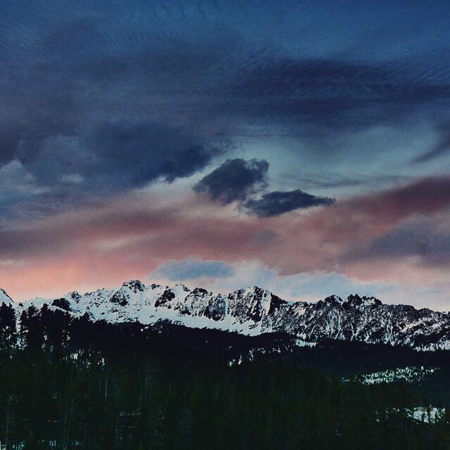 in10000hands's tweet photo. Skies clearing at #sunset here in #Montana @bigskyresort for #Hatch2015 making a difference creating change #Peace http://t.co/kP9baPd4kp