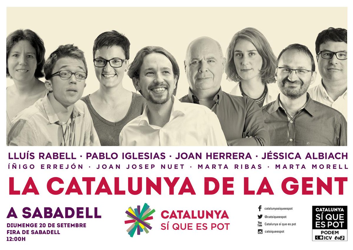 SBD_ambAGarzon's tweet photo. Ens ajudeu a difondre el twitter de @EUiAdeSabadell?. Allà podeu seguir la campanya de @catsiqueespot a #Sabadell http://t.co/9IlJy1l26c