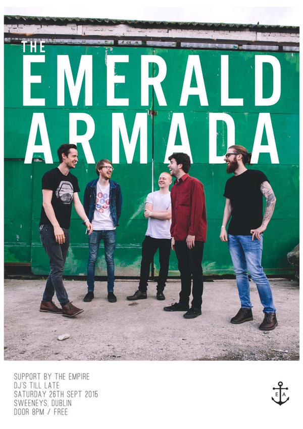 The Thin Air (@thethinair) on Twitter photo Gig news: @EmeraldArmada play a free show at Dublin's <a href="/SweeneyBar/">Sweeneys Bar</a> on Saturday, September 26. Gig news: @EmeraldArmada play a free show at Dublin's <a href="/SweeneyBar/">Sweeneys Bar</a> on Saturday, September 26.