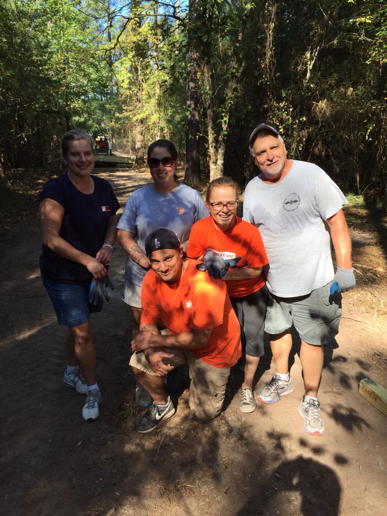 Cvillehomedepot's tweet photo. Thank you to Jordan,Kelvin,Mario,Martha,Paul,Leigh, Susan,Christy for giving back today Proud of 133.inspire us all http://t.co/9s4fSsWyKZ