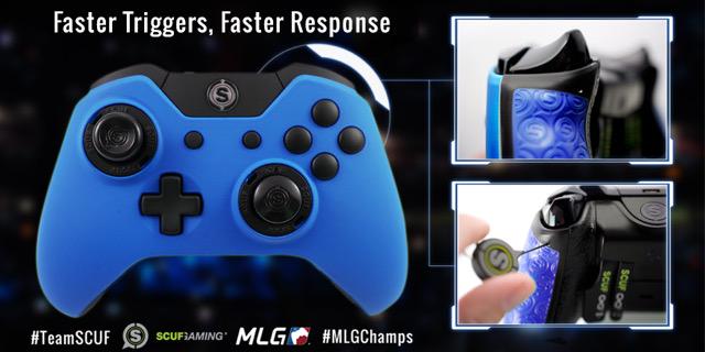 MLG's tweet image. Win a new @SCUFGaming Infinity1 controller! 

Follow &amp;amp; RT using #MLGChamps #TeamSCUF &amp;amp; MLG.tv/CallofDuty
