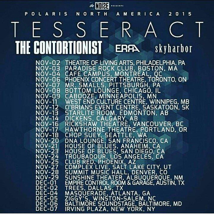 tesseractband tweet picture