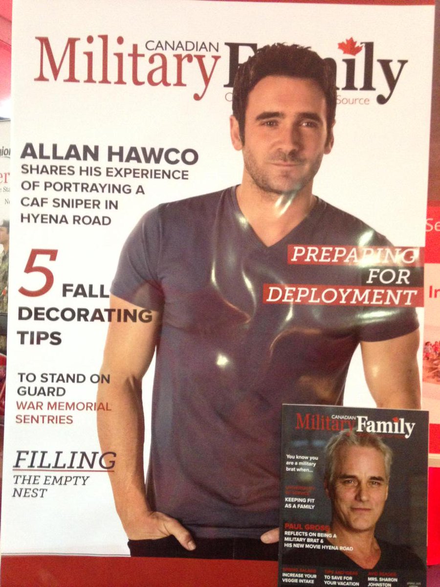 CMFMag's tweet image. Talking about Hyena Road @CanadaArmyRun @allanhawco #hyenaroad