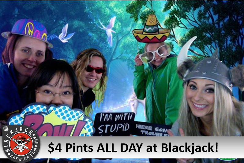 $4 Pints &amp; $10 #Growlers ALL DAY at Blackjack + enter our contest to WIN big > bit.ly/1QKwCXD #newraleigh