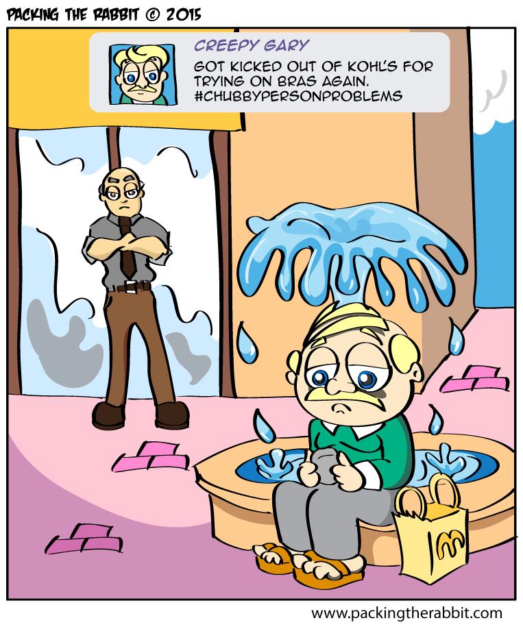 Packtherabbit's tweet photo. #packingtherabbit #webcomic #chubbypersonproblems http://t.co/Ddjg1cWSC0