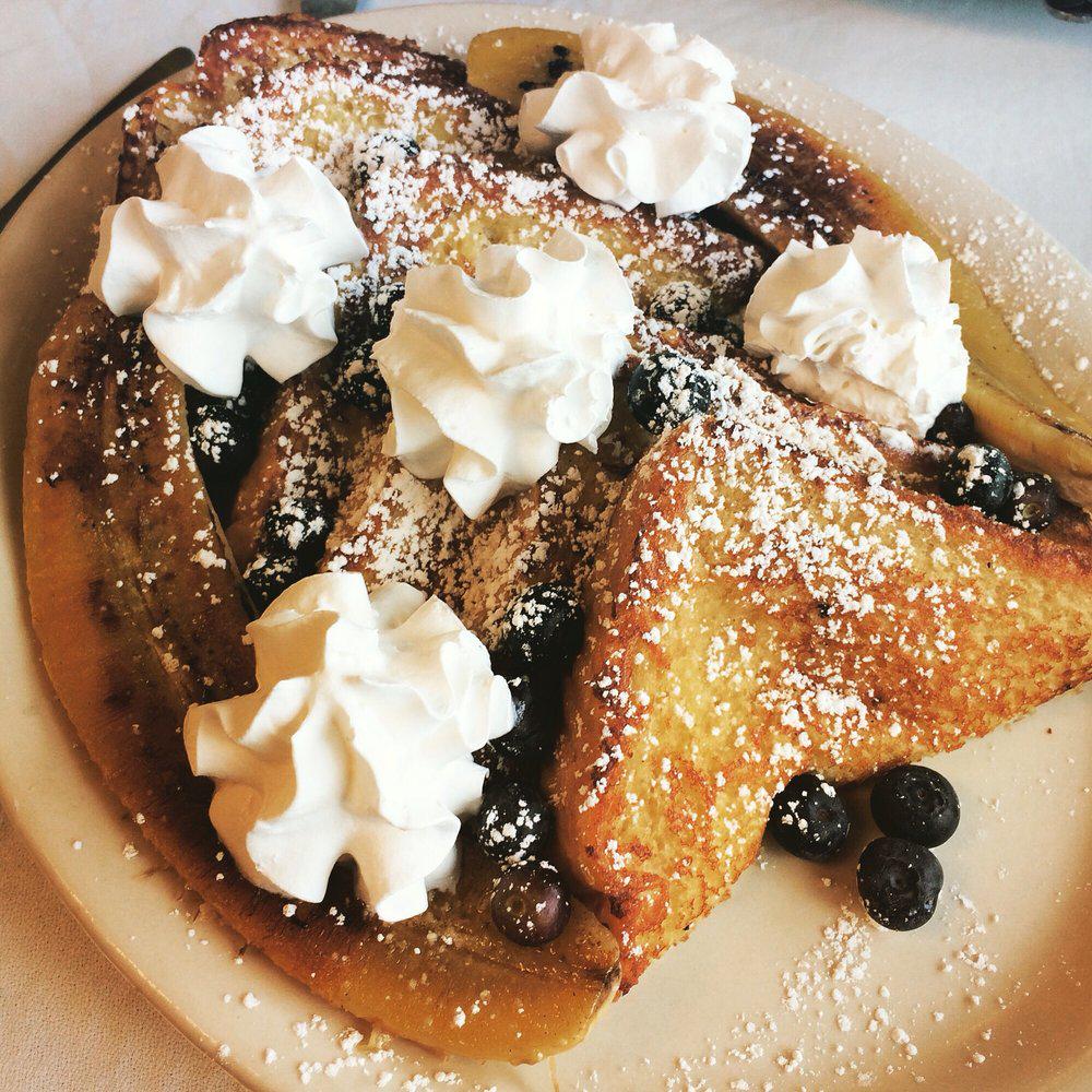 Are you ready for a Nashville Sunday blessing that's topped w/ whipped cream &amp; powdered sugar? #BlueberryFrenchToast