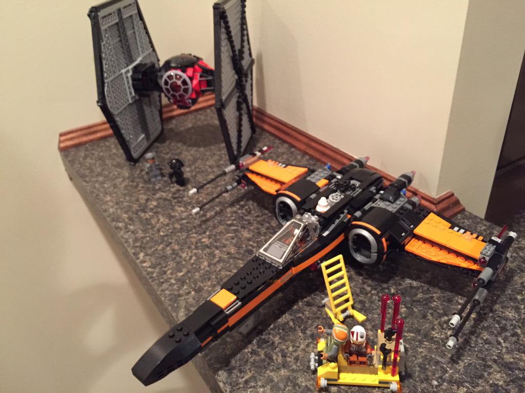 sabine's tie fighter lego