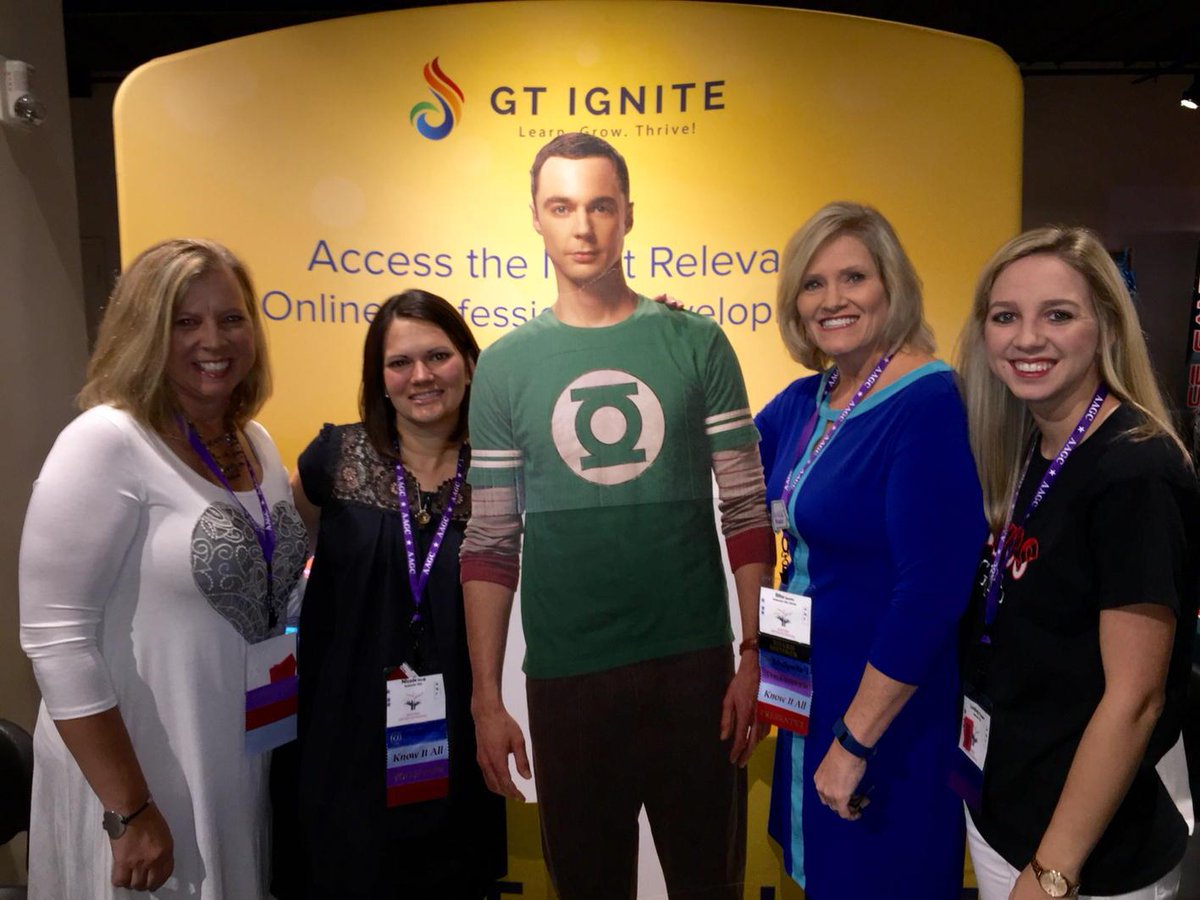 RSparks4kids's tweet photo. I found my peeps at #AAGC2015 @nmnaro323 @MVESGRC @mfoster1704 #sheldon http://t.co/WbbVDf4u31