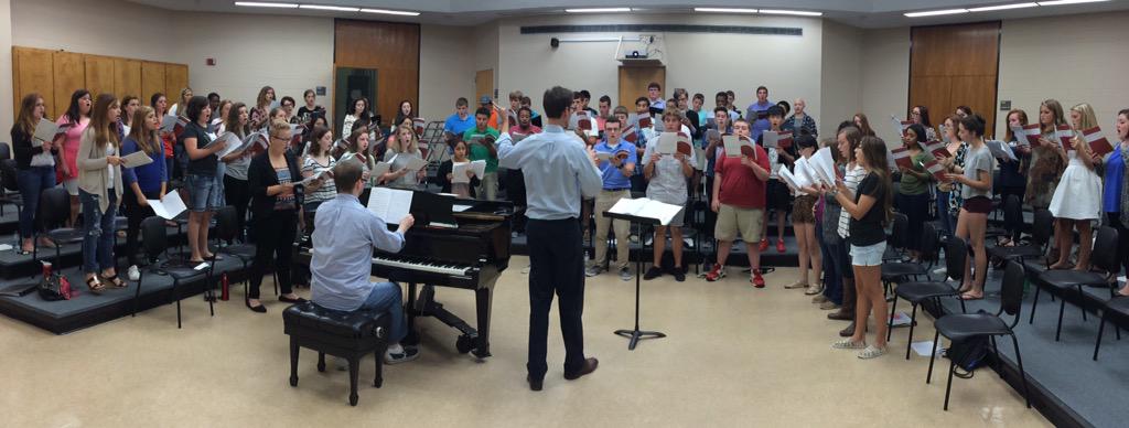 Huge thanks to all who helped with the prep clinic. Best of luck to all those auditioning for NCMEA Honors Chorus!
