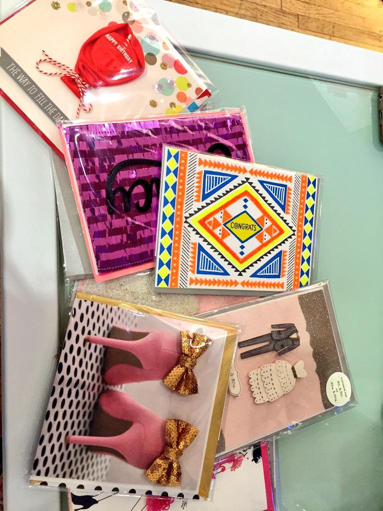 MichelleK23's tweet photo. Fun cards galore at the @Hallmark pop up! #SignatureStyle http://t.co/kgluyrhuya