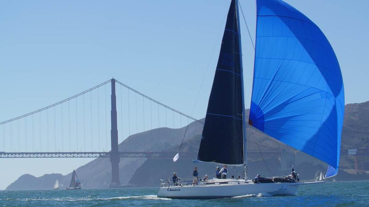 Chance leads J/120 fleet downwind