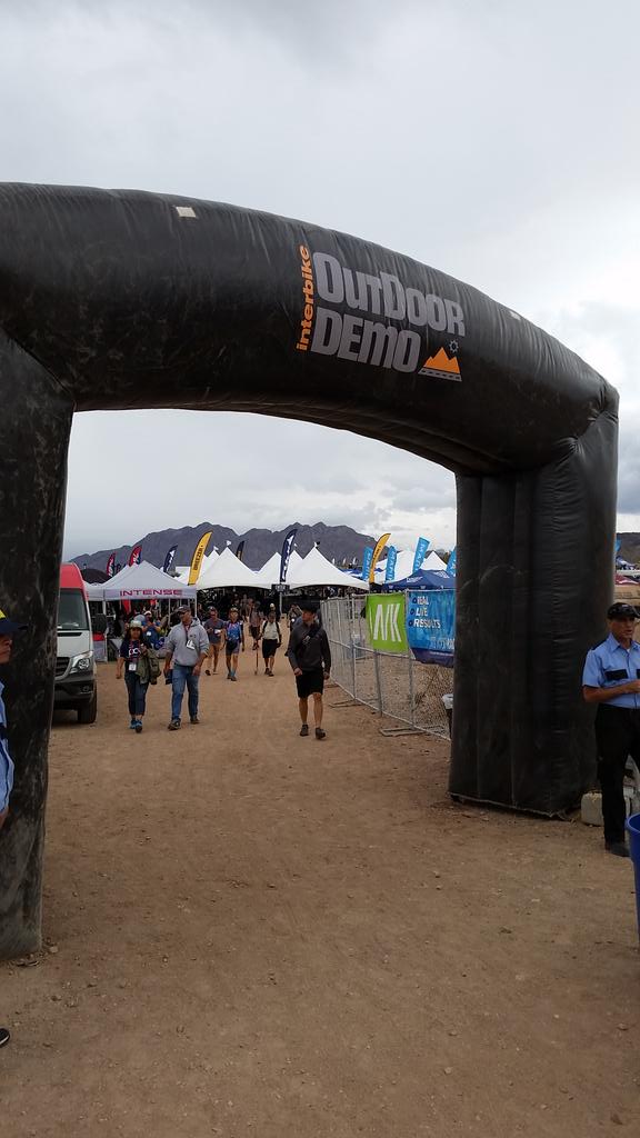 Interbike outdoor demo was a great event.