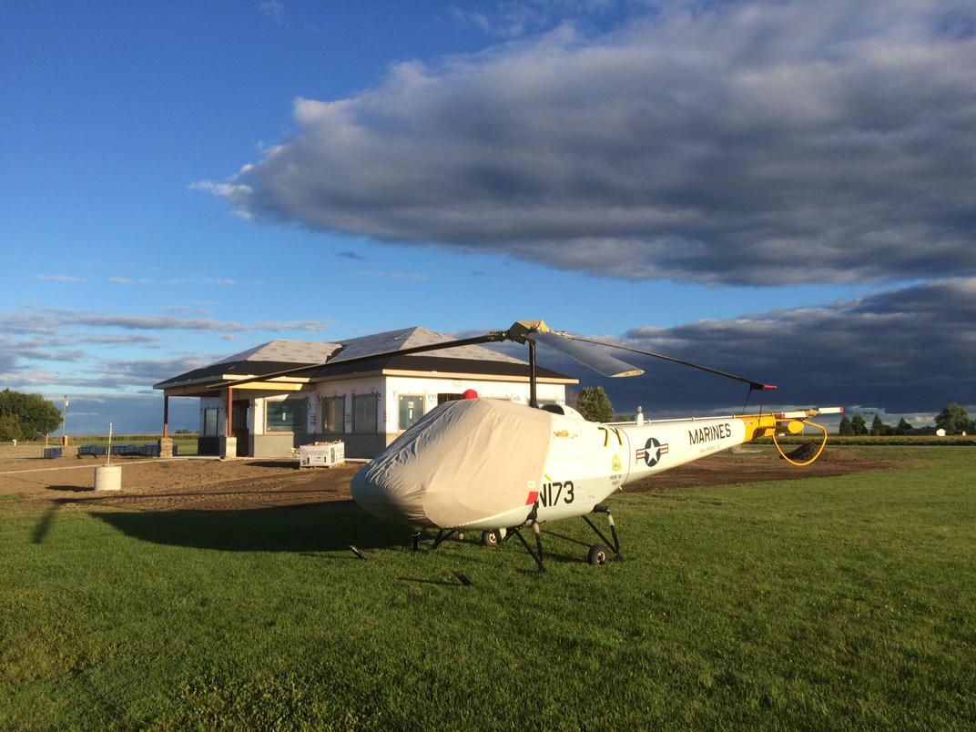 On deck at Y83, ready for the arrival of the rest of the Michigan Air Tour tomorrow.