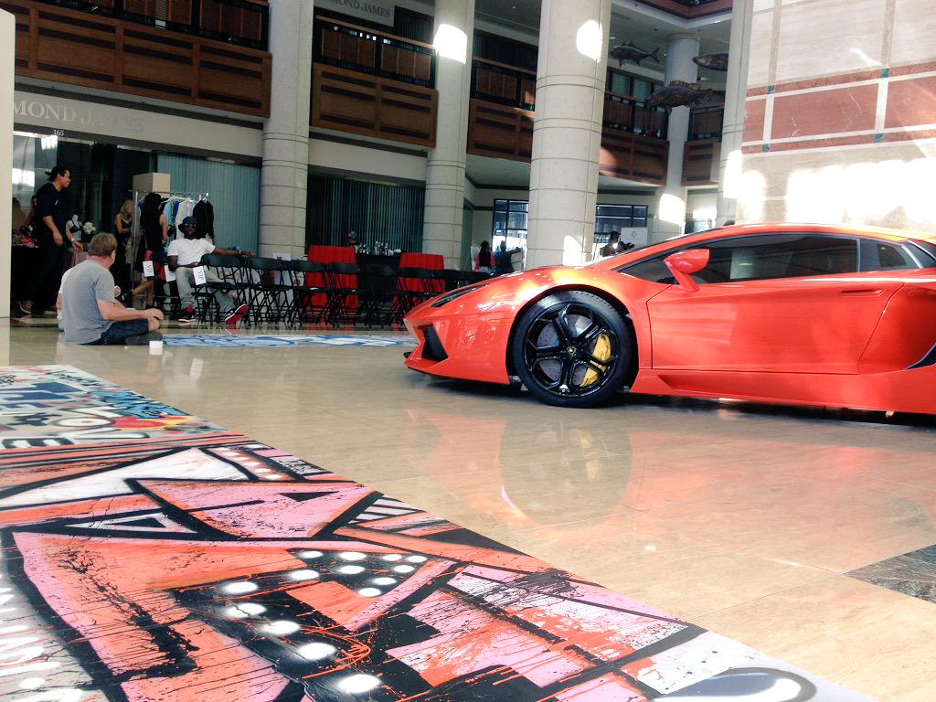 KuceraProperty's tweet photo. Getting ready for the #SPAFW Runway #DTSP #fashionweek http://t.co/w1bH5ULg3l