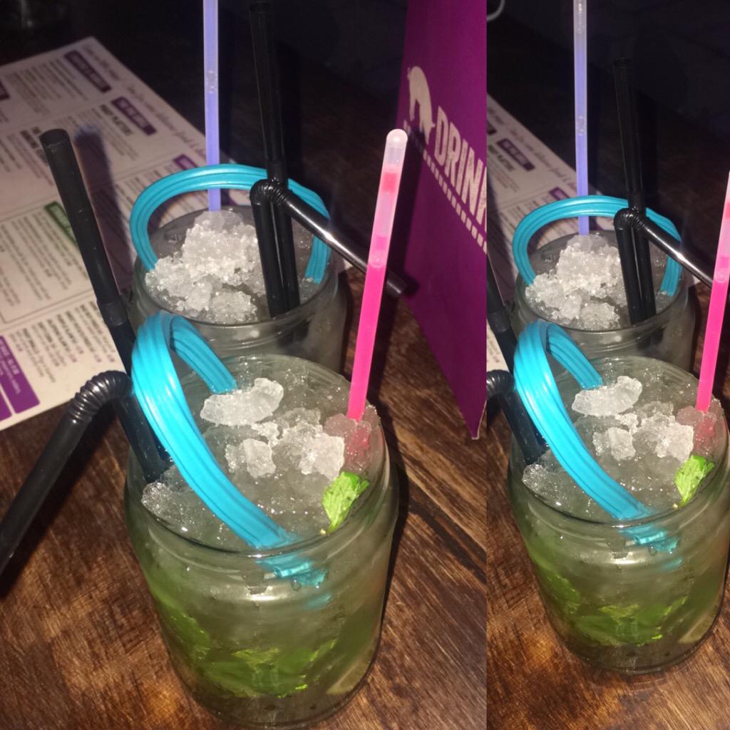 Best drink I've had in a while 💜🐷💜