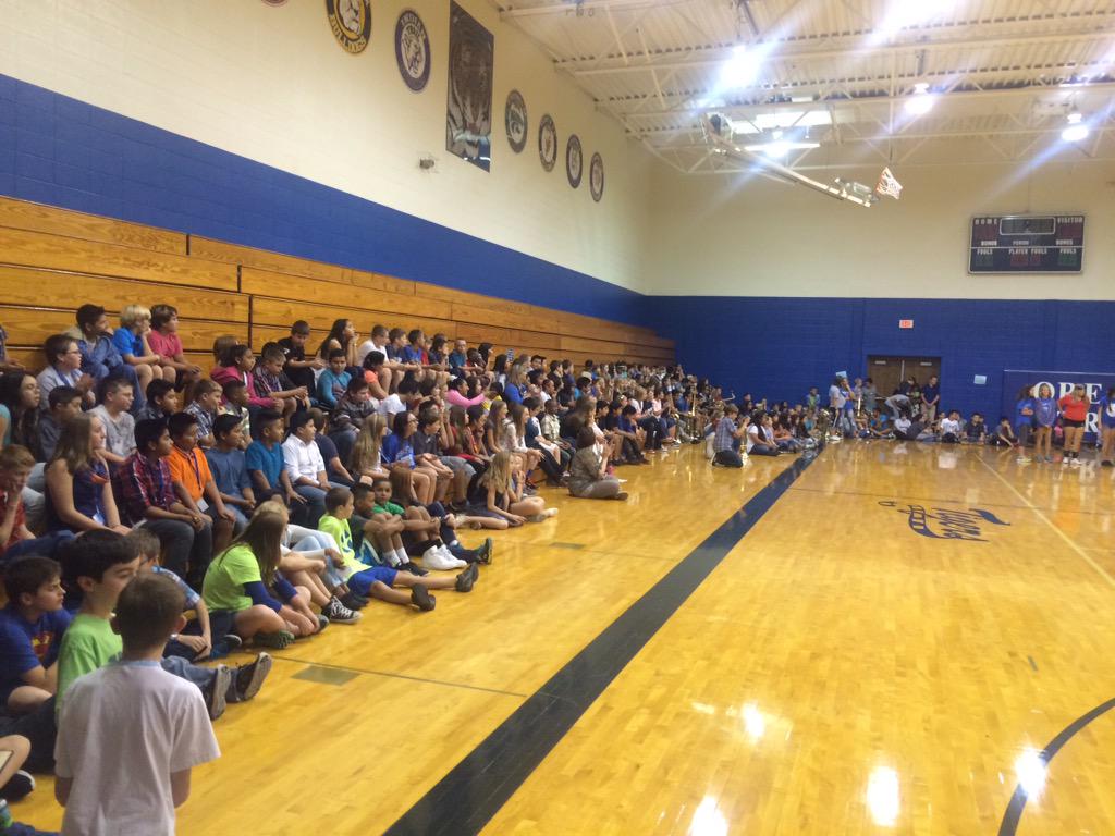 otmstigers's tweet image. Check it out! First Pep Rally of the year @otmstigers