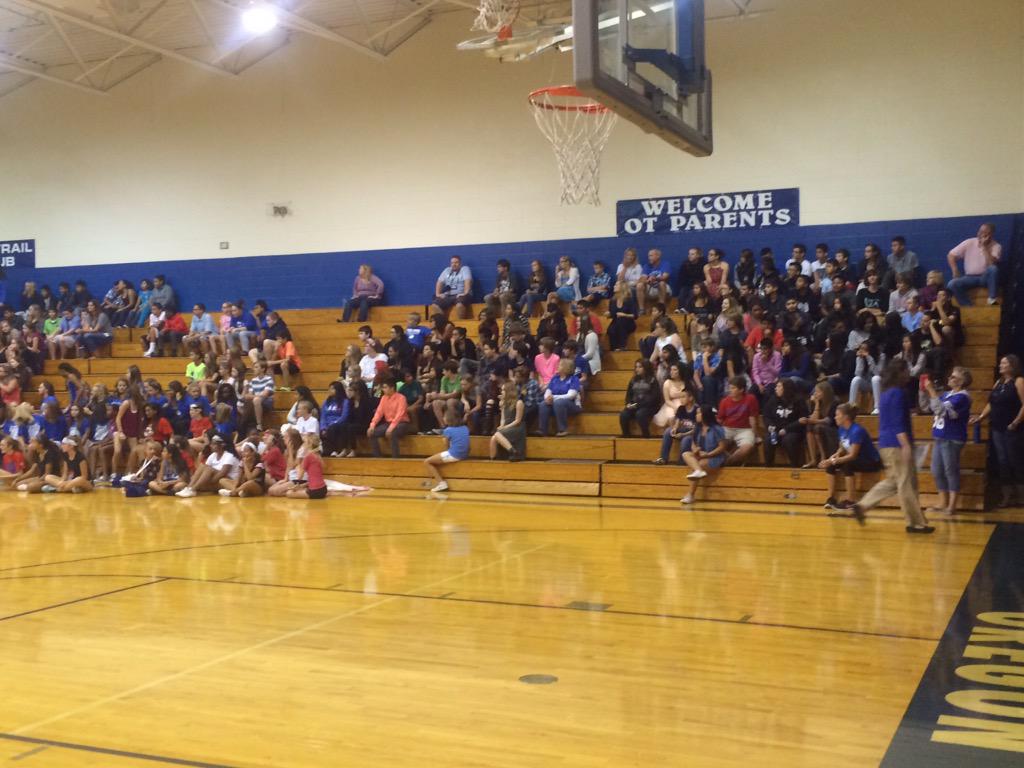 otmstigers's tweet image. Check it out! First Pep Rally of the year @otmstigers