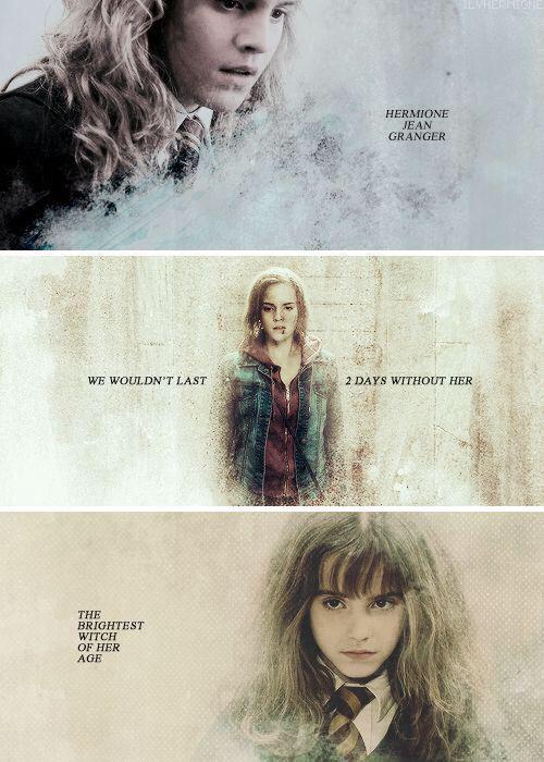 HPotterUniverse's tweet image. "We wouldn't last two days without her." -Ron talking about Hermione #HappyBirthdayHermioneGranger