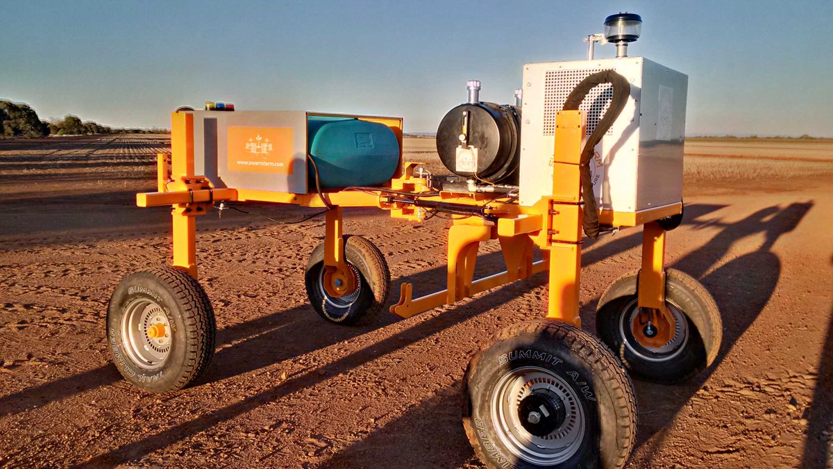 JocieB (@jociebate) on Twitter photo “<a href="/SwarmFarm/">SwarmFarm Robotics</a>: The QLD robots that could make tractors obsolete - noon today on <a href="/ABCLandline/">ABC Landline</a> #disruption15 ” “<a href="/SwarmFarm/">SwarmFarm Robotics</a>: The QLD robots that could make tractors obsolete - noon today on <a href="/ABCLandline/">ABC Landline</a> #disruption15 ”