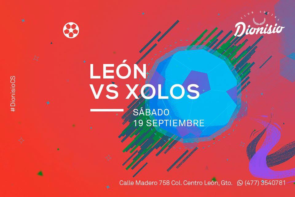 Dionisio_CS's tweet photo. León vs Xolos en La Pizzoteca de Dionisio. Pizza de regalo en la compra de una botella. ¿Se te antojó? #DionisioCS http://t.co/Z7jJsSjYux
