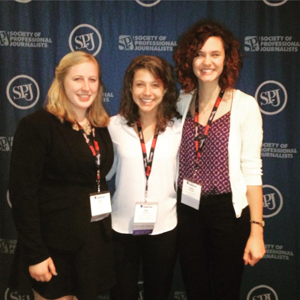 EliseKOIN's tweet photo. .Enjoying #TheStudentUnion at #EIJ15 to represent @LoyolaSPJ and #theLoyolaPhoenix. #tekj http://t.co/HZRxBKnAPk