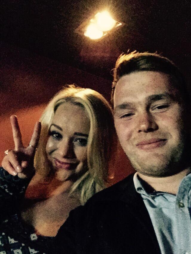 Best Boyf! Getting a selfie with @KirstyLPorter 💗💗💗