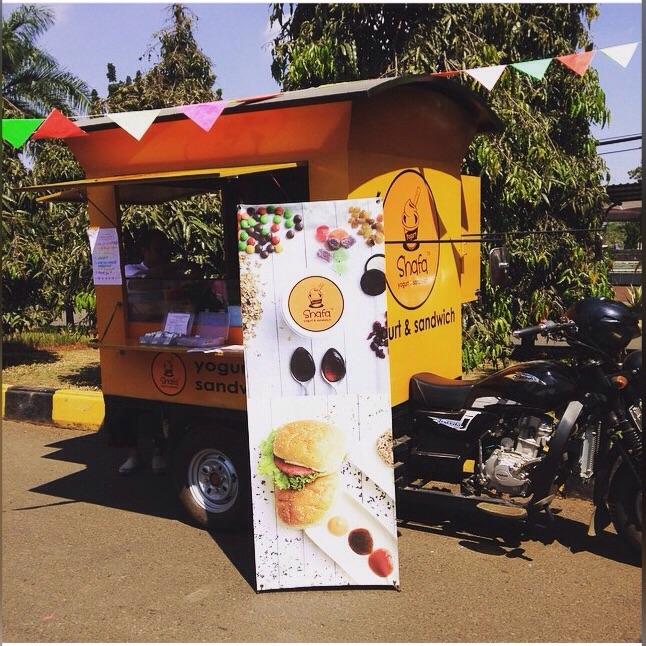 Shafayogurt Foodbike , foodbike pertama di Indonesia