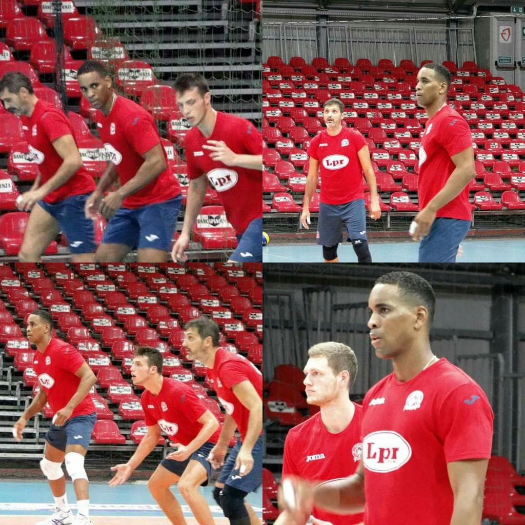 leonelvolley's tweet photo. I Star training with my old team, nice to be back in home:) http://t.co/wJwR5KL2Km