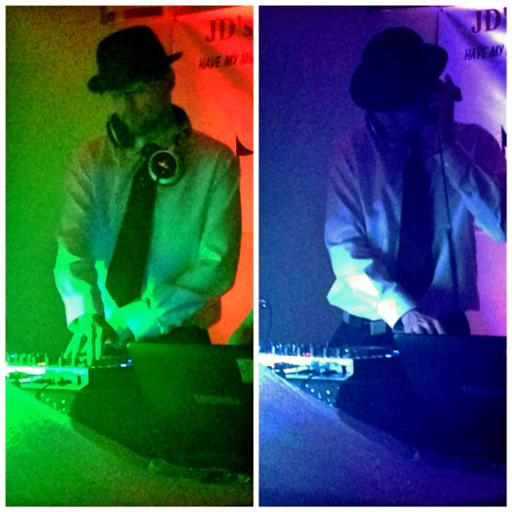 nscosmetology's tweet photo. JD the DJ spinning the throwback tunes! Dance floor is packed! "Best Dressed" award coming up. #CANSthrowback http://t.co/goyrABelVj