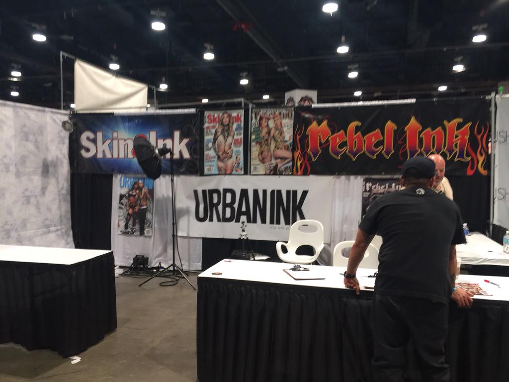 Ink_TLD's tweet photo. Great to see @RebelInkMag at #btsoe! If you haven't done so, take a look at http://t.co/7r4vt3v4tL. http://t.co/SwO8UfznHl