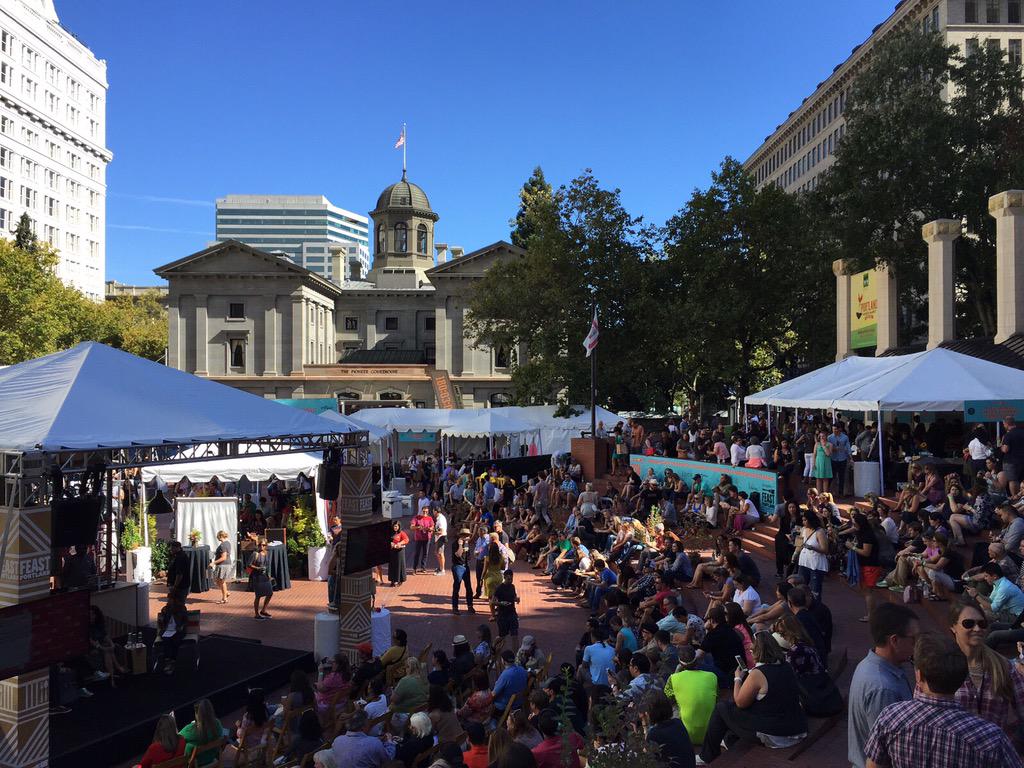 feastpdx's tweet photo. Hasta la vista #OBGT! Been an amazing 2 days. Up next in less than 30 minutes...#OMGSmoked! http://t.co/nUwtj0g6tz