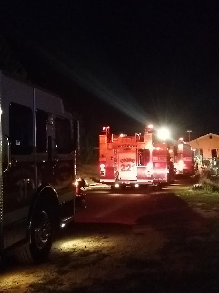 STATIONTHREENC's tweet image. Fairview E-31 assisting Unionville FD with a structure fire on Pennigar  Rd. in Unionville