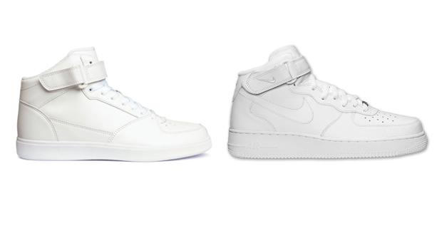 ripped air force ones