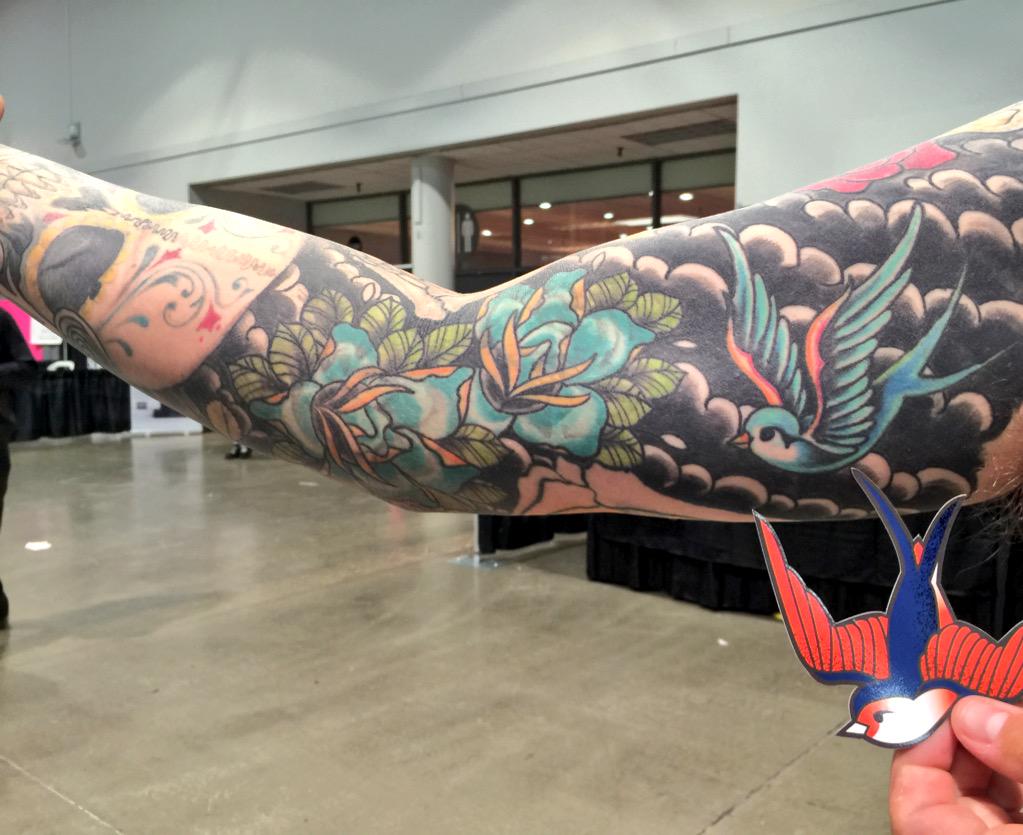 Ink_TLD's tweet photo. "My daughter's name is Sparrow, that's pretty close isn't it?" #btsoe http://t.co/0Hab5rYPcL