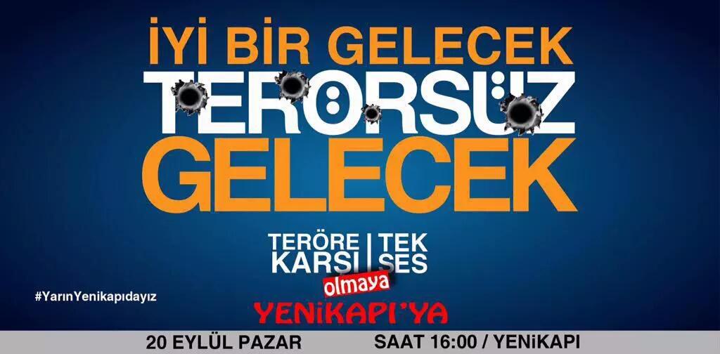 serkan_ozarslan's tweet photo. #MilyonlarcaNefesTeröreKarsıTekSes http://t.co/FR01LvERwN