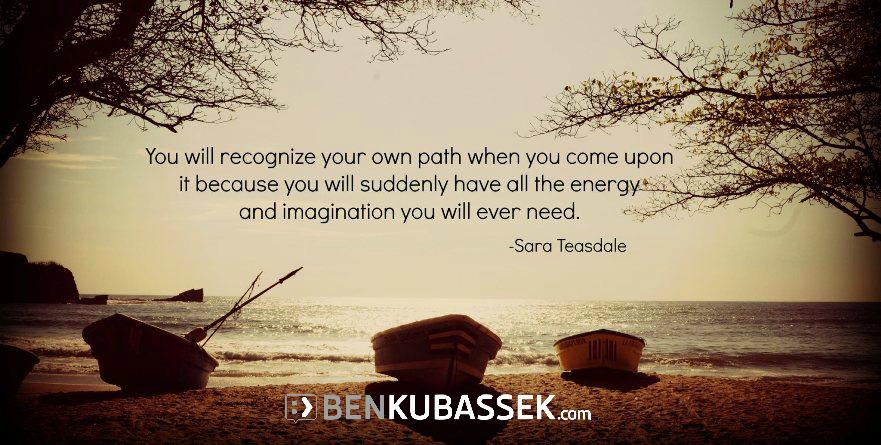 mylifenbalance's tweet photo. "You will recognize your own path when you come upon it..."

@mylifenbalance #quote #wellness #energy #quotes http://t.co/CKVYP1V0as