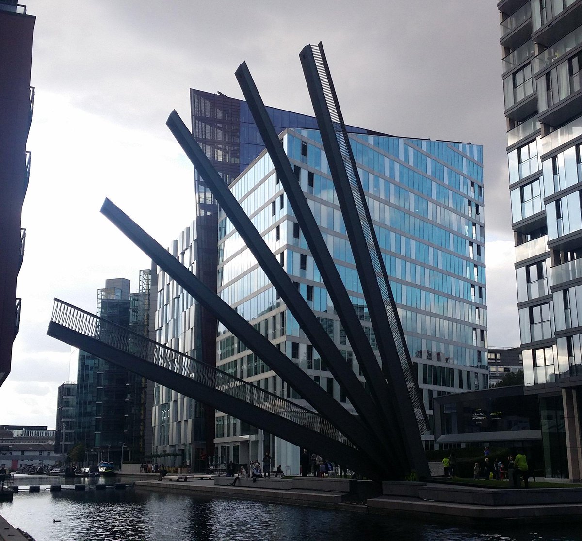 sirGDG's tweet photo. Rolling Bridge, Merchant Square near Paddington 
@openhouselondon http://t.co/n5iIiRcqAk