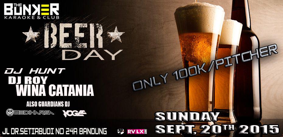 tonight is beer day get 1 pitcher beer for IDR 100k cc: <a href="/BdgParty_Club/">Bdg Party Club</a> <a href="/bandungclubber/">bandungclubber</a>