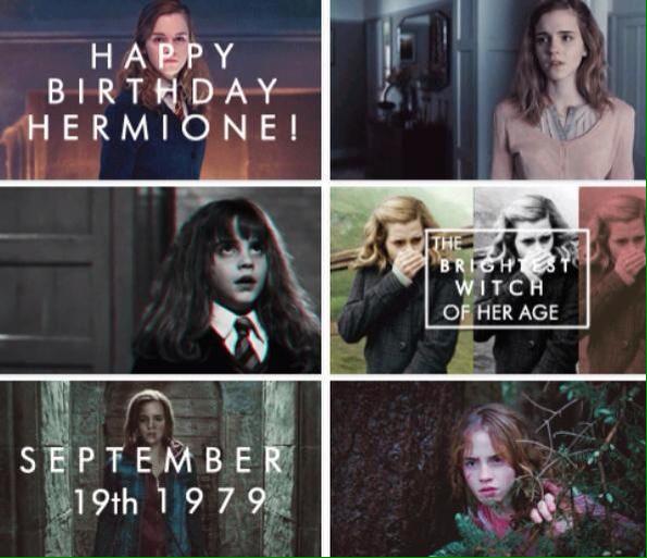 #HappyBirthdayHermioneGranger