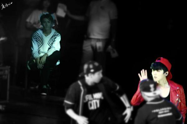 lavellasauce's tweet photo. It's been a year since today... Your last performance as an EXO member. Your last days with Sehun... #WeMissYouLuhan http://t.co/rrraGVCnWk
